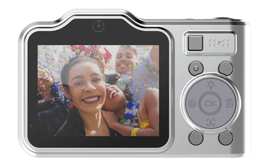 ZX-DC200 Digital Camera - Silver – Zero-X AU ZX-DC200 Digital Camera - Silver – Zero-X AU