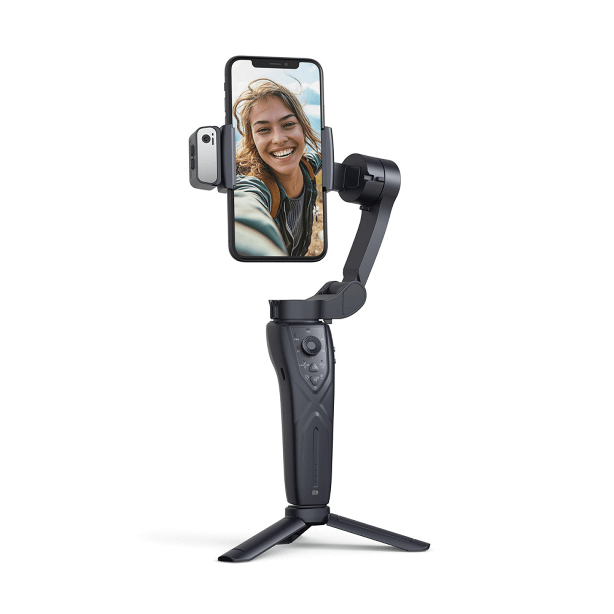 Zero-X 3-Axis Gimbal with AI and Fill Light