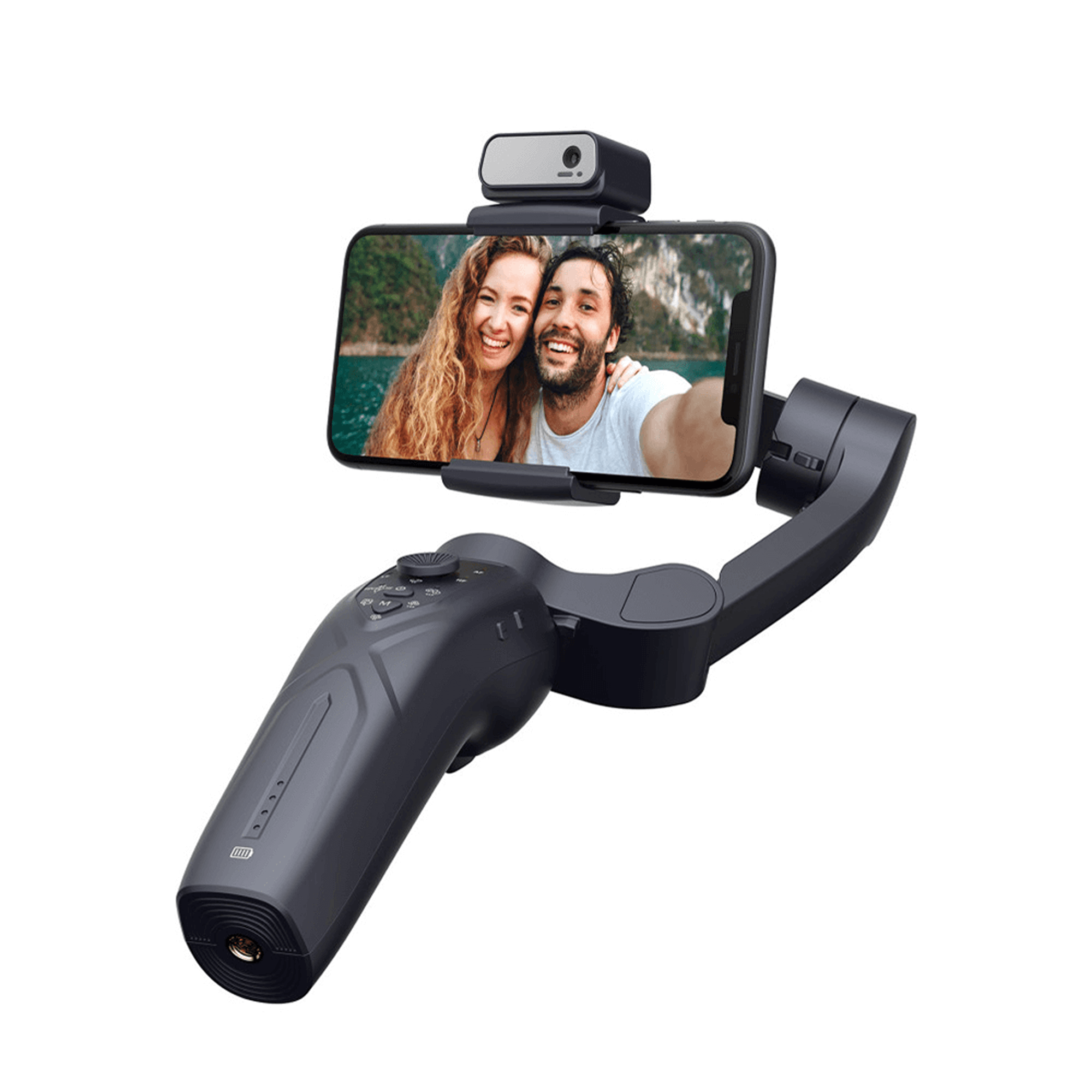 Zero-X 3-Axis Gimbal with AI and Fill Light