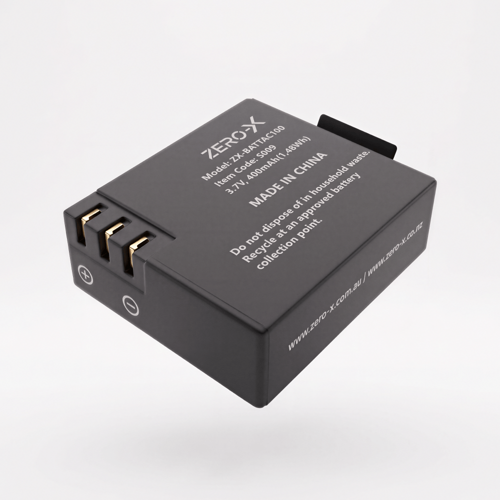 Zero-X ZXM-AC110 Action Camera Battery