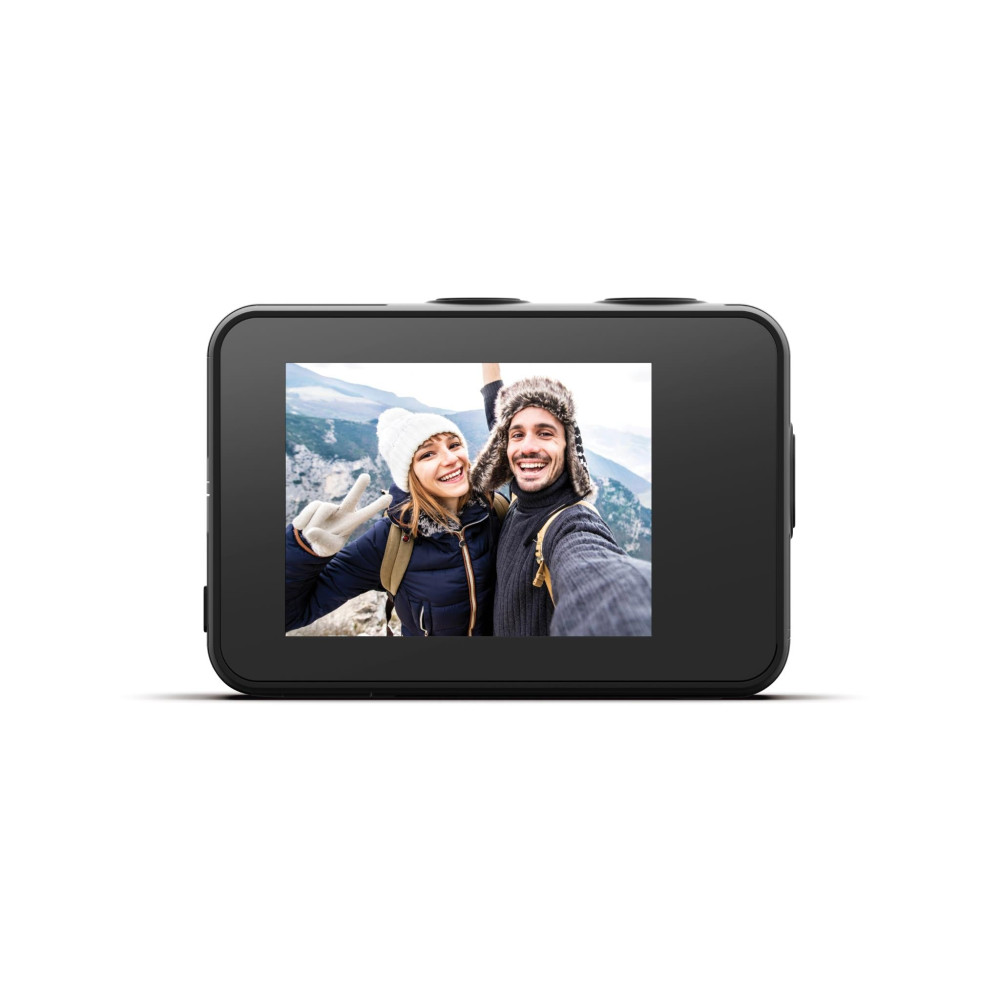 Waterproof 4K UHD Action Camera with Dual Display & WiFi